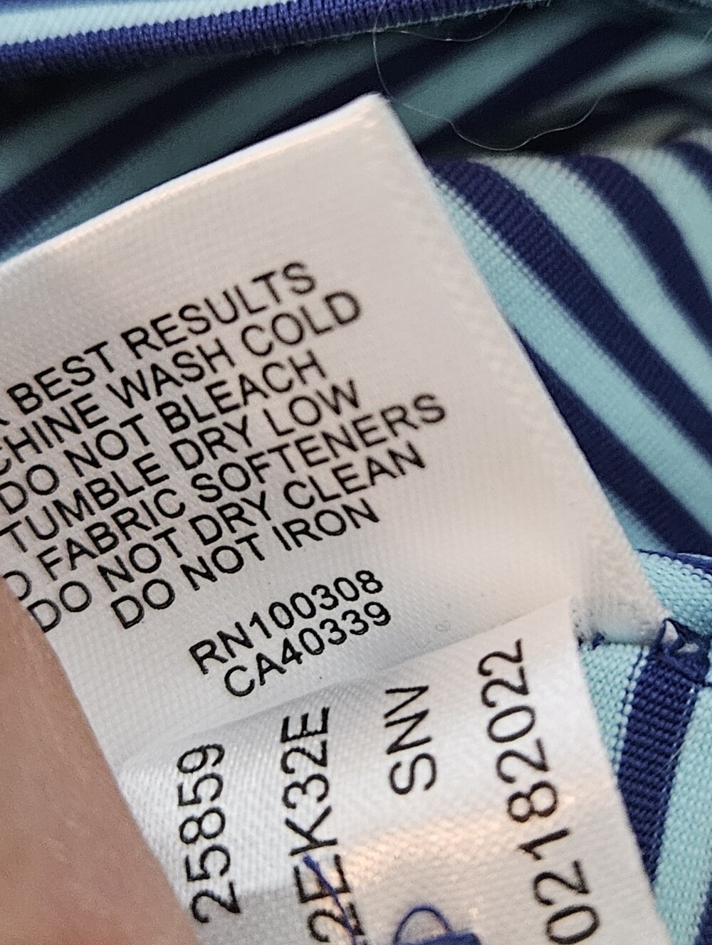 Peter Millar Summer Comfort Striped Polo Performance Fabric XL Men's - Picture 7 of 7